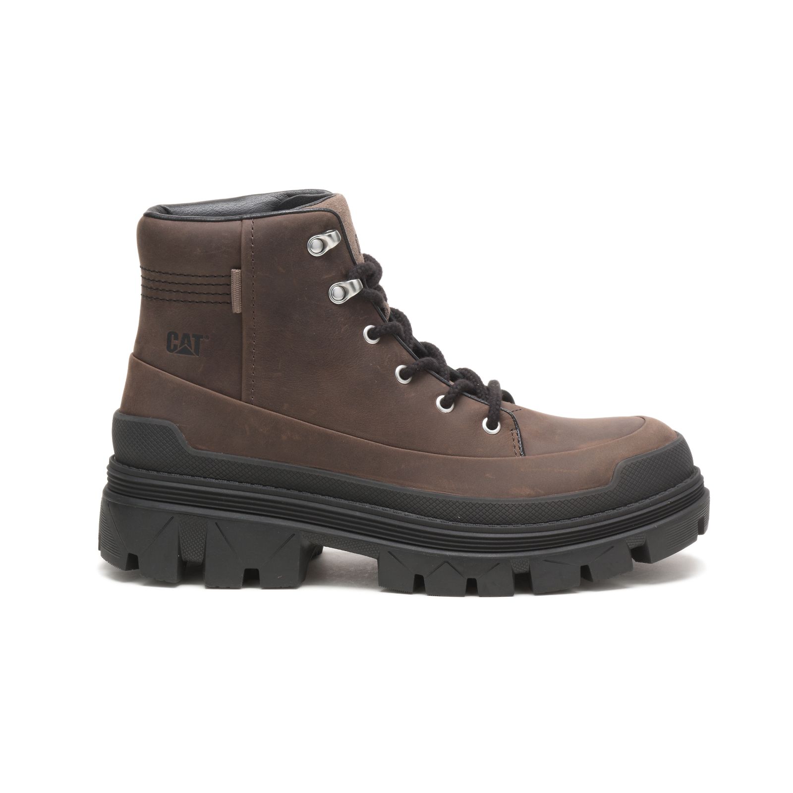 Caterpillar Boots Pakistan - Caterpillar Hardware Mens Casual Boots Brown (173592-ZCE)